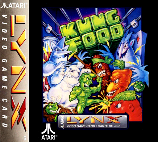 Kung Food (USA, Europe) Lynx Game Cover